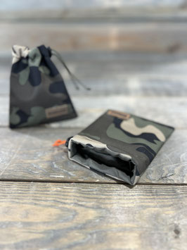 TASCHENSPIELER in Softshell CAMOU  in 4 Varianten
