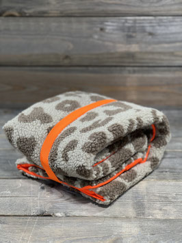 ELBdeek SOFT in Teddy LEOPOLD mit NEO ORANGE