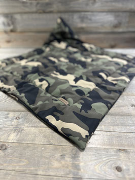 ELBBUDEN´s MATTE in Sofsthell CAMOU    GR 68x68     MUSTERTEIL