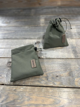 TASCHENSPIELER in Softshell light OLIV