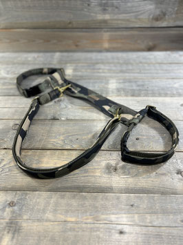 ELBBUDEN´s DECKENTRAGEGURT in Softshell CAMOU OLIV  GR M