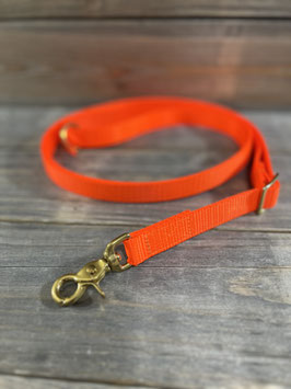 ELBBUDEN´s ELBleash Gurt in NEO ORANGE  LG ca 1,20-2m