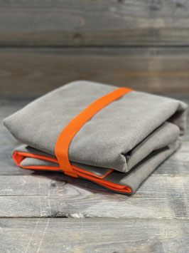 ELBdeek SOFT in CANVAS BEIGE  mit NEO ORANGE