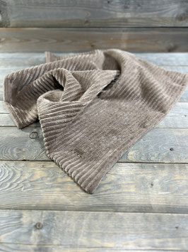 ELBBUDEN´s WÜHLDECKE in CORD BEIGE GR 65x65