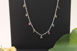 Collier ALAWA Tourmaline argent