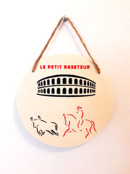 PLAQUE RONDE ARÈNES