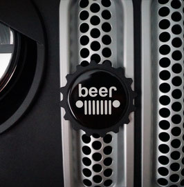 Beer Thirty  - Jeep Wranglers/Gladiator Grilles With Honeycomb Inserts