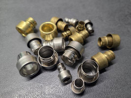 HK T45/ohne Bild - Endtülle für Metallschutz für die Verkabelung