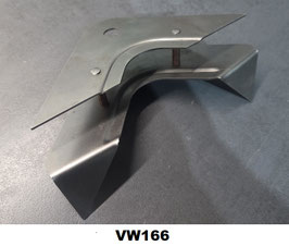 VW 166 Wannenteil, Motorhaube, Lagerung
