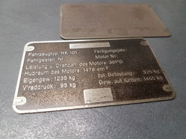 HK T34/2 Typschild