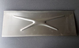 HK Wanne, X-Prägung Seitenwand, 700mm
