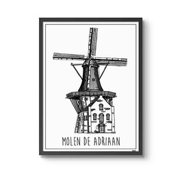 Haarlem - Molen de Adriaan