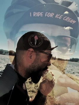 Cycle Cap I RIDE FOR ICE CREAM