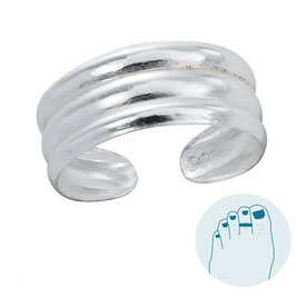 Silver Toe Ring Celeste