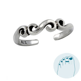 Silver Toe Ring Kirby