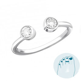 Silver Toe Ring Sanaz