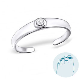 Silver Toe Ring Sophia