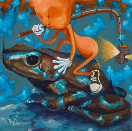 "Bumpy Ride" Giclee Print