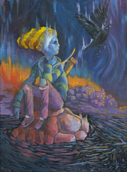 "Moving on" Giclee Print