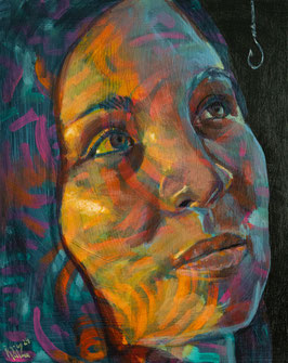 "Hooked" Giclee Print