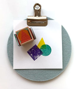 Stempel »Geometrio« (dreiseitig)