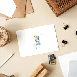Stempel »Moin aus HH« (dreiseitig)