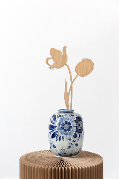 Tulip wood sculpture