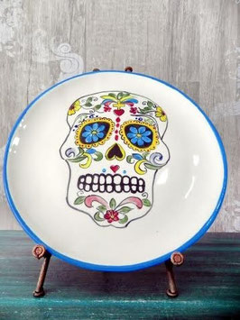 Plato calavera