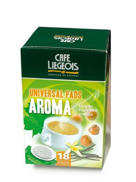 Dosette aromatisée Erable Noisette Vanille
