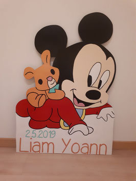 Nr.51 Baby Mickey Maus rot