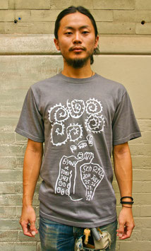 6 Seeds Senri Oe x Tomi Jazz: Men's T-Shirt Gray