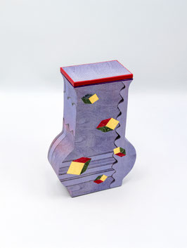 Vase / Schachtel, mit Wandkonsole. Nr. 4