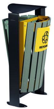 CORBEILLE ARKEA ETIK 2 x 60L TRI SELECTIF