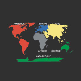CARTE DU MONDE