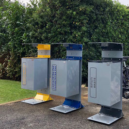 CORBEILLE ACIER RECTANGULAIRE 70L