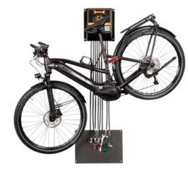 3. STATION DE RÉPARATION & GONFLAGE VÉLOS / Fixation Murale