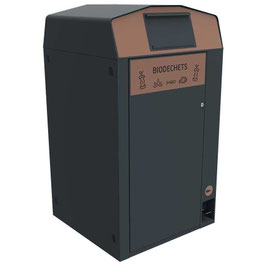 TRIROK BIODECHETS AVEC PÉDALE & TRAPPE