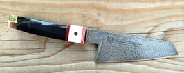 Bunka Hocho 1 Black and White inox-s Filework 1