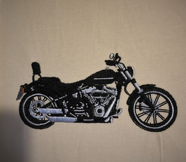 #Stickdatei Harley Davidson schwarz