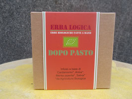 Scatola infuso in filtri dopo pasto