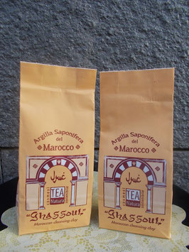 2 confezioni argilla saponifera Ghassoul offerta risparmio