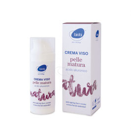 Crema viso pelli mature con acido ialuronico