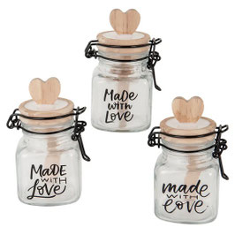 Barattolo ermetico white love