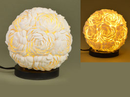 Lampada rose di conchiglie