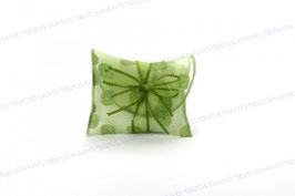 Fazzoletto Jaquard verde
