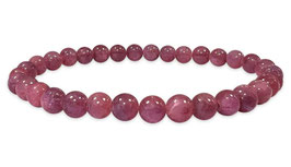 Bracciale in pietra di Rubino AAAA qualità altissima