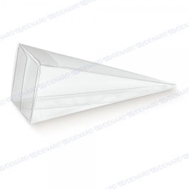 Cono trasparente con foro