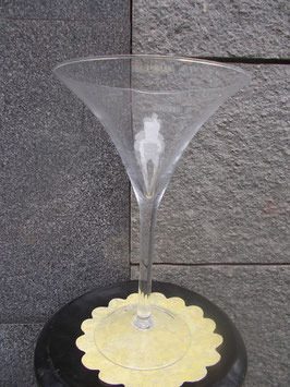 Vaso in vetro martini altezza 40 cm