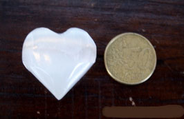 Cuore in selenite piccolo