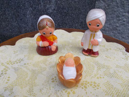 Presepe 3 figure indiano